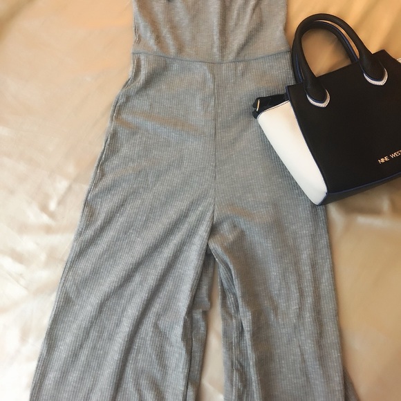 Heather Grey Jumpsuit - Picture 2 of 5